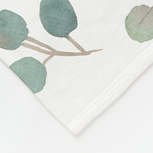 Couverture Polaire Eucalyptus (Coin)