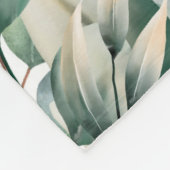 Couverture Polaire Eucalyptus vert (Coin)