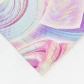 Couverture Polaire eurobeat holorave - rose et bleu : (Coin)