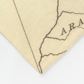 Couverture Polaire Europe Carte Pays Antique Mondiale (Coin)