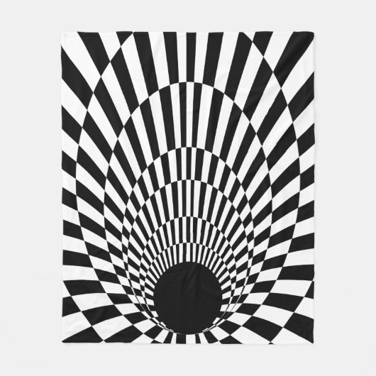 Couverture Polaire Event Horizon 3d Black hole (Devant)