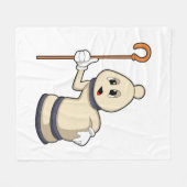 Couverture Polaire Évêque aux échecs (Devant (Horizontal))