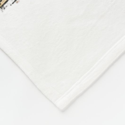 Couverture Polaire Every Knee Shall Bow Santa Christmas Nativity Scen (Coin)