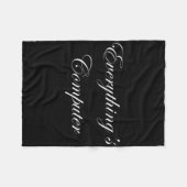 Couverture Polaire Everythings Computer In A Tesler Donald Trumps Ele (Devant (Horizontal))