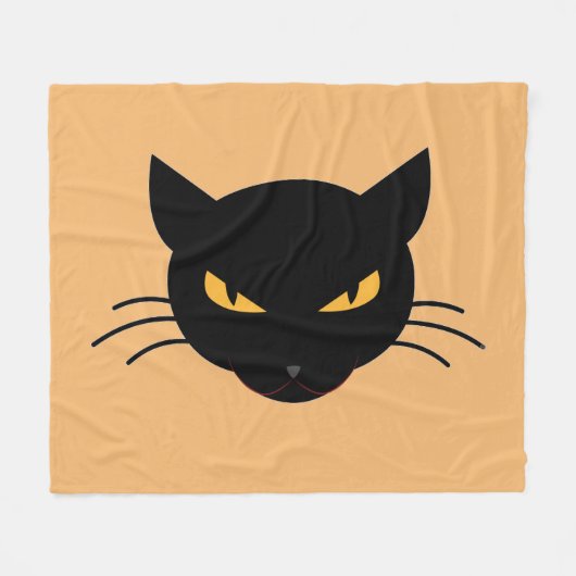 Couverture Polaire Evil Kitty (Devant (Horizontal))