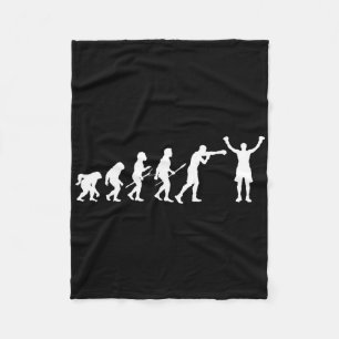 Couverture Polaire Évolution de la boxe - Amateur de boxe Boxeur Kick