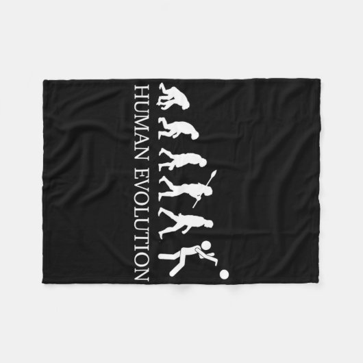 Couverture Polaire Évolution du basket-ball (Devant (Horizontal))