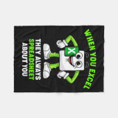 Couverture Polaire Excel Coworker Birthday Employee Farewell Goodbye (Devant (Horizontal))