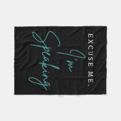 Couverture Polaire Excusez-Moi Je Parle Drôle Kamala Harris Joe Bide (Devant (Horizontal))