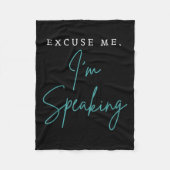 Couverture Polaire Excusez-Moi Je Parle Drôle Kamala Harris Joe Bide (Devant)