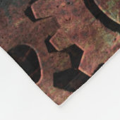 Couverture Polaire Exemple de texture arrière - plan abstrait (Coin)