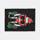 Couverture Polaire Exercice de Noël Coeur Lifting Xmas Gym Exercice (Devant (Horizontal))