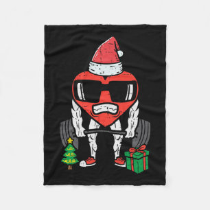 Couverture Polaire Exercice de Noël Coeur Lifting Xmas Gym Exercice