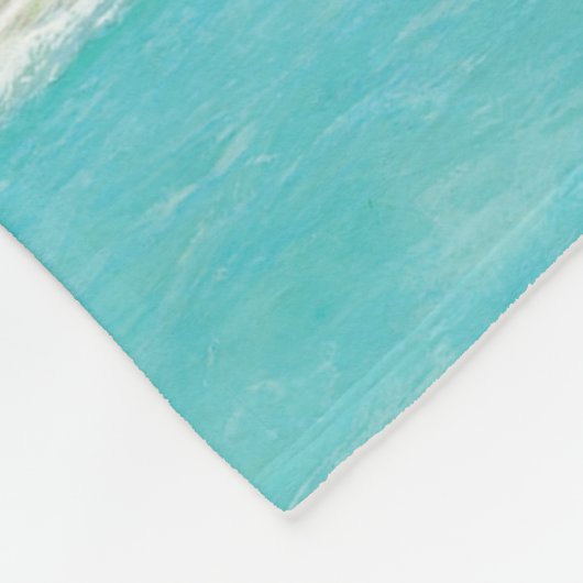 Couverture Polaire Exotic beach throw pillow (Coin)