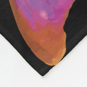 Couverture Polaire Exotic Butterfly Watercolor (Coin)