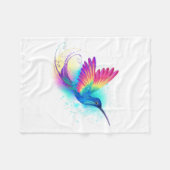 Couverture Polaire Exotic Rainbow Hummingbird (Devant (Horizontal))