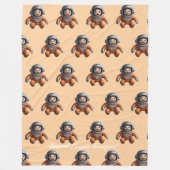 Couverture Polaire "Expédition cosmique" (Devant)