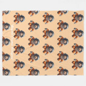 Couverture Polaire "Expédition cosmique" (Devant (Horizontal))