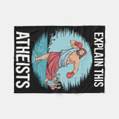 Couverture Polaire Expliquez-moi ce Jésus athées Gants de boxe (Devant (Horizontal))