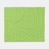 Couverture Polaire Explore Modern Optical Illusions with Cube Pattern (Devant (Horizontal))
