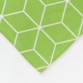 Couverture Polaire Explore Modern Optical Illusions with Cube Pattern (Coin)