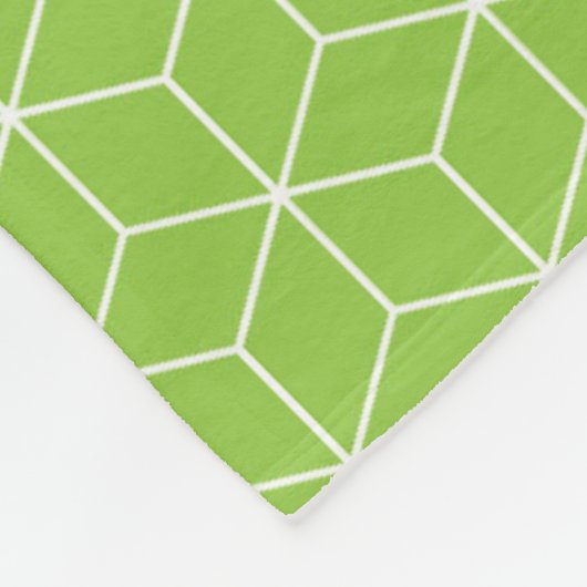 Couverture Polaire Explore Modern Optical Illusions with Cube Pattern (Coin)