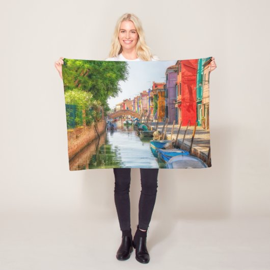 Couverture Polaire Explorez le charme vibrant de Burano (En situation)
