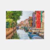 Couverture Polaire Explorez le charme vibrant de Burano (Devant (Horizontal))