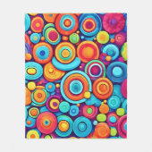 Couverture Polaire Explosion circulaire vive (Devant)