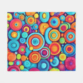 Couverture Polaire Explosion circulaire vive (Devant (Horizontal))