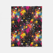 Couverture Polaire Explosion de couleur (Devant)