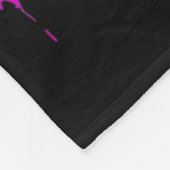 Couverture Polaire Explosion de couleur de snowboard (Coin)