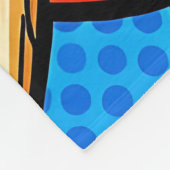 Couverture Polaire Explosion de Kebab Pop Art (Coin)
