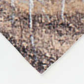 Couverture Polaire Explosion du visage léopard aux yeux verts (Coin)