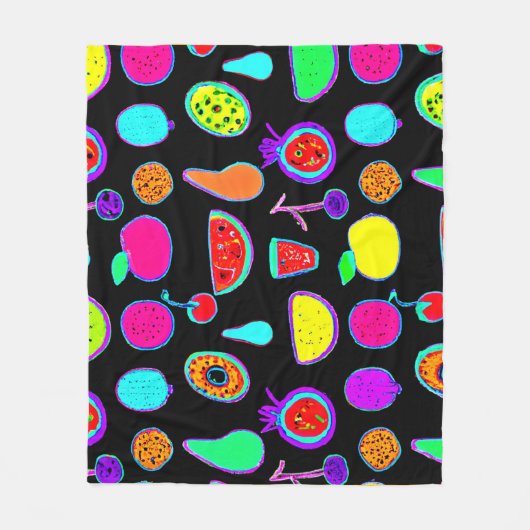 Couverture Polaire Explosion tropicale (Devant)