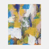 Couverture Polaire Expression abstraite #11 par Michael Moffa (Devant)