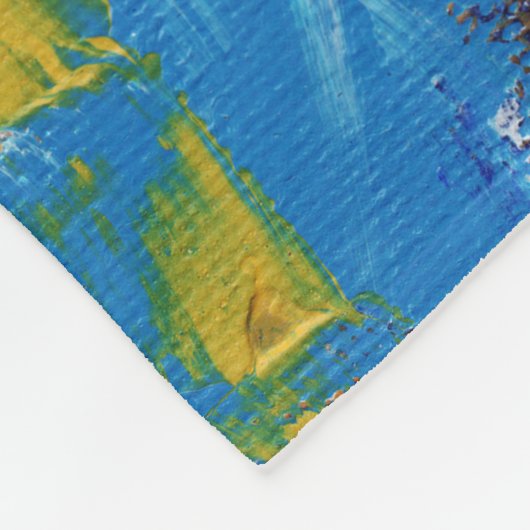 Couverture Polaire Expression abstraite #11 par Michael Moffa (Coin)