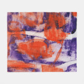 Couverture Polaire Expression abstraite #12 par Michael Moffa (Devant (Horizontal))