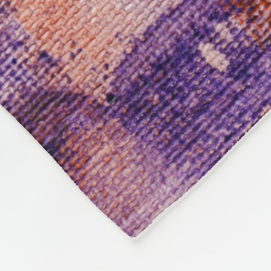 Couverture Polaire Expression abstraite #12 par Michael Moffa (Coin)