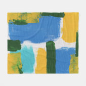 Couverture Polaire Expression abstraite #3 par Michael Moffa (Devant (Horizontal))