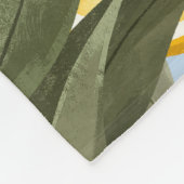 Couverture Polaire Exquis motif aux fruits jaunes bergamot, cit (Coin)