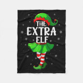 Couverture Polaire Extra Elf Christmas Girls Women Elf Squad Xmas Fam (Devant)