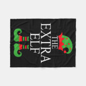 Couverture Polaire Extra Elf Family Matching Christmas Group Pajama M (Devant (Horizontal))