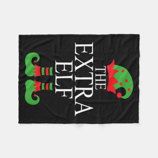 Couverture Polaire Extra Elf Family Matching Christmas Group Pajama M (Devant (Horizontal))