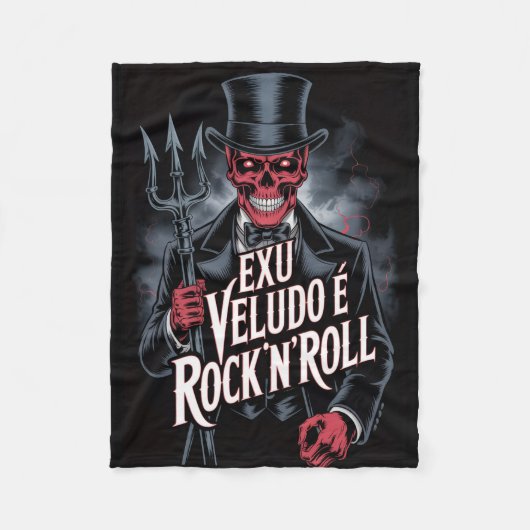 Couverture Polaire Exu Veludo é Rock'N'Roll #1 (Devant)