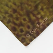 Couverture Polaire F6 Fleurs sauvages jaunes Gaillardia (Coin)