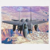COUVERTURE POLAIRE F-15E GRÈVE EAGLE (Devant (Horizontal))
