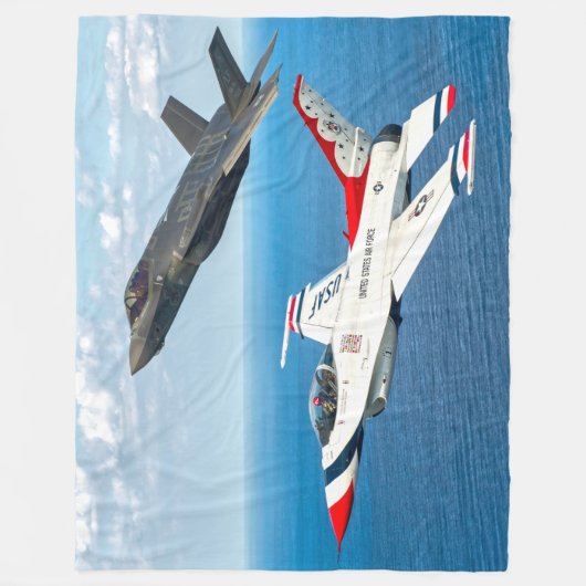 COUVERTURE POLAIRE F-16C FALCON ET F-35A LIGHTNING II (Devant)