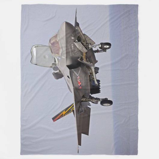 COUVERTURE POLAIRE F-35 FLEECE BLANKET (Devant)