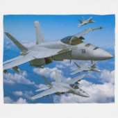 COUVERTURE POLAIRE F/A-18E SUPER HORNET (Devant (Horizontal))